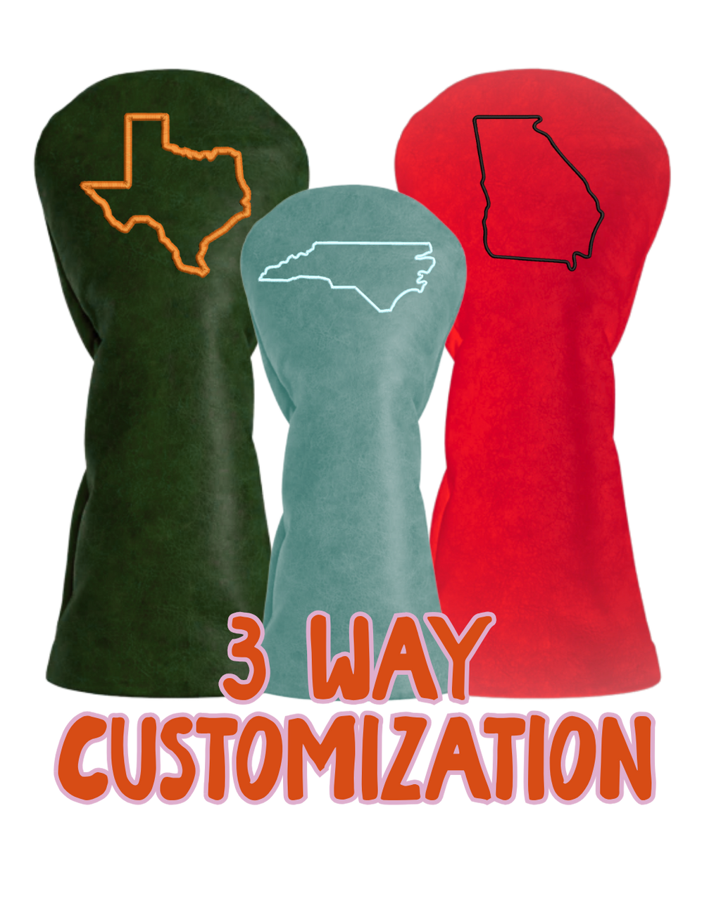 State Outline Headcover