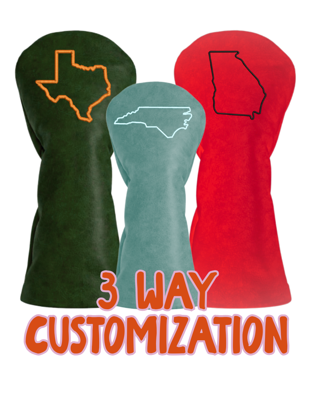 State Outline Headcover